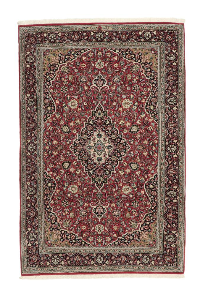 Tapis persan Ghom Sherkat Chaîne de Soie 157x104 157x104, Tapis persan Noué à la main