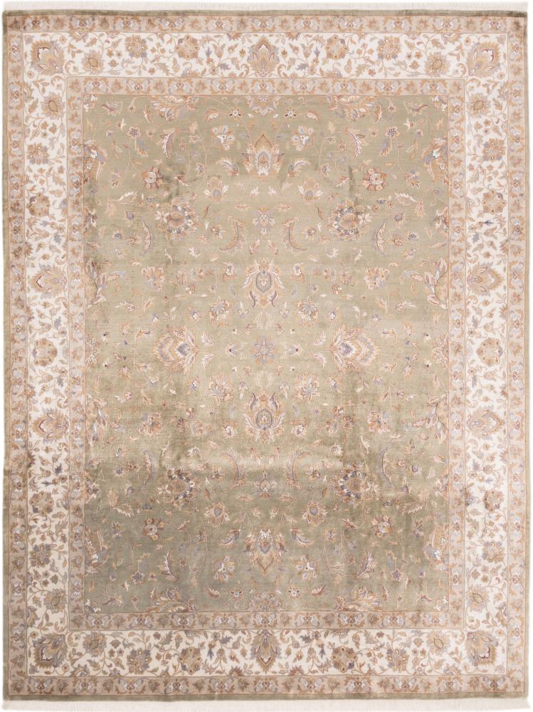 Tapis indien Indo Kashan 306x237 306x237, Tapis persan Noué à la main