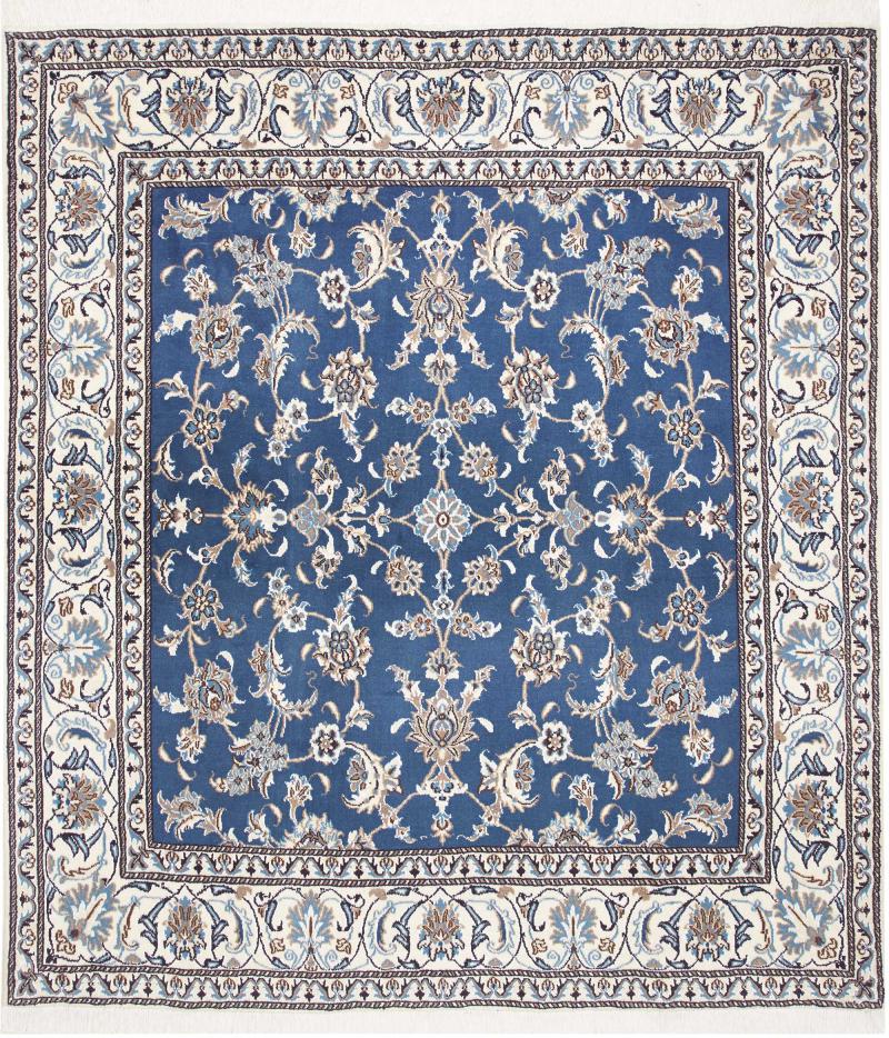 Persian Rug Nain 211x191 211x191, Persian Rug Knotted by hand