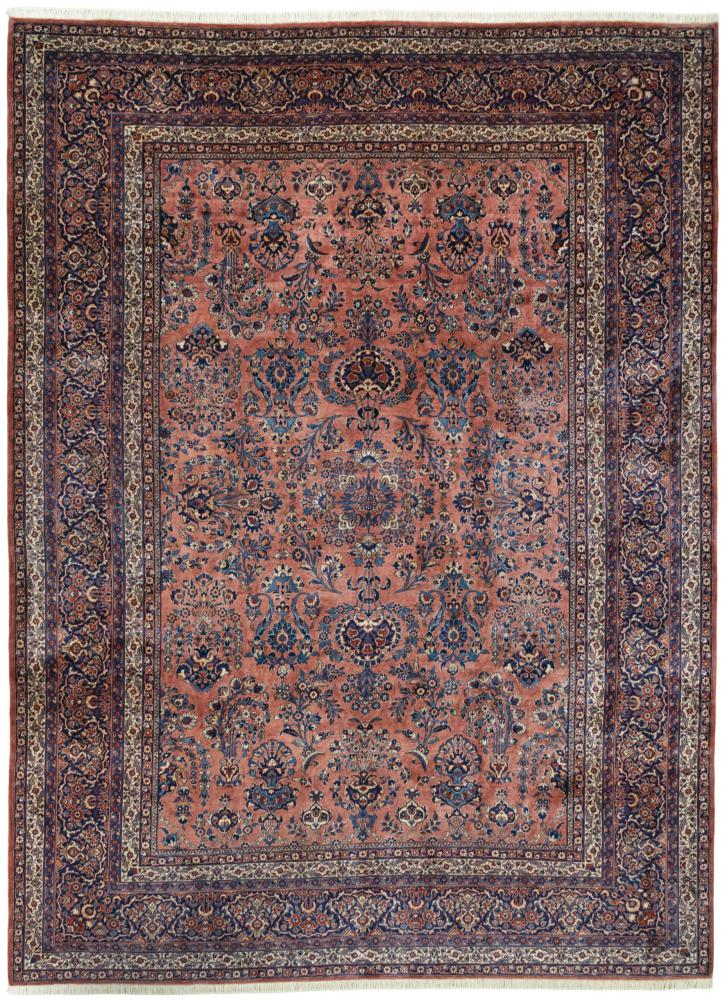 ペルシャ絨毯 Sarough Antik 413x304 413x304, ペルシャ絨毯 手織り