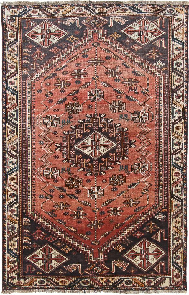 Tapete persa Ghashghai 250x158 250x158, Tapete persa Atado à mão