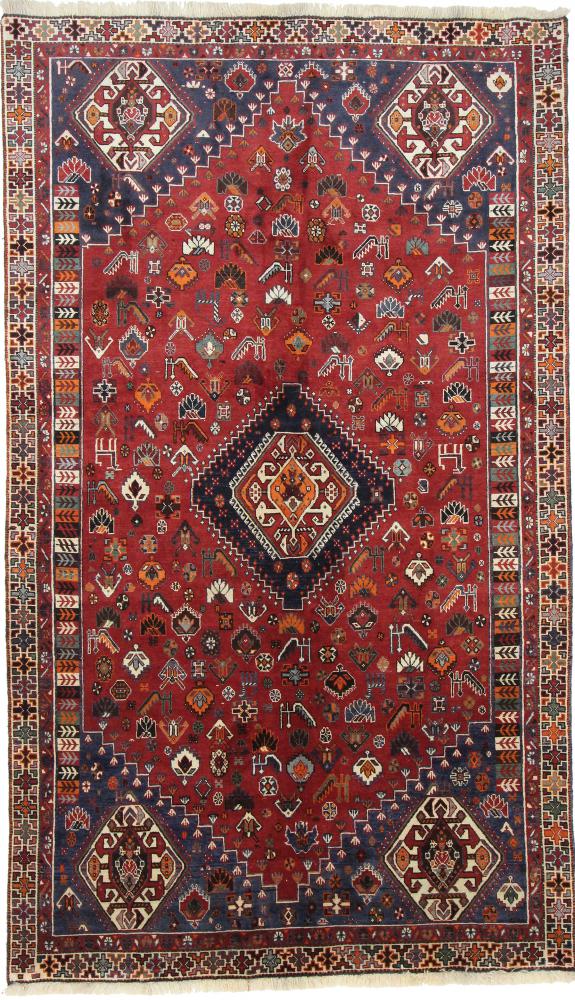 Tapis persan Ghashghai 265x155 265x155, Tapis persan Noué à la main