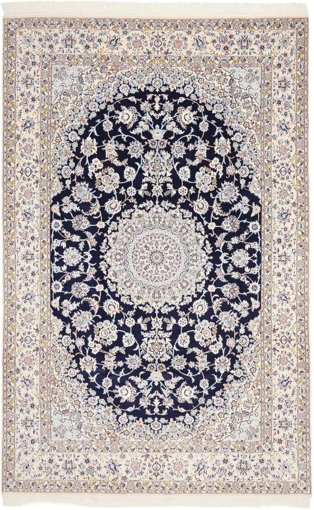 Tapis persan Naïn 9La 311x199 311x199, Tapis persan Noué à la main