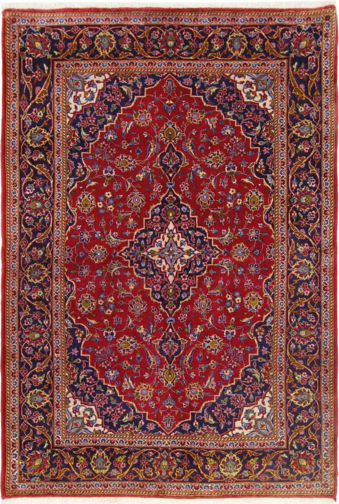 Persialainen matto Keshan 204x140 204x140, Persialainen matto Solmittu käsin