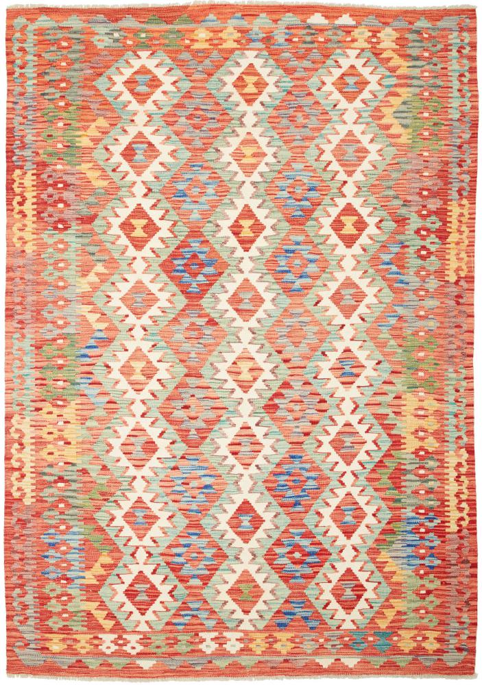 Tapis afghan Kilim  Afghan 243x169 243x169, Tapis persan Tissé à la main