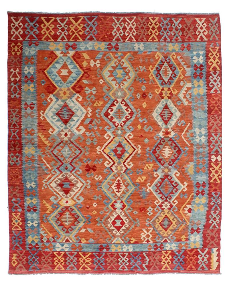 Dywan afgański Kilim Afghan 287x244 287x244, Dywan perski Ręcznie tkane