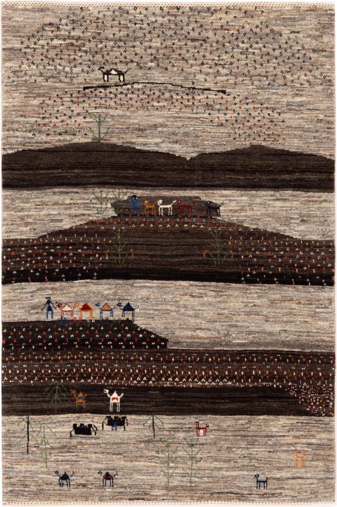 Perzisch tapijt Perzisch Gabbeh Loribaft Nowbaft 143x94 143x94, Perzisch tapijt Handgeknoopte