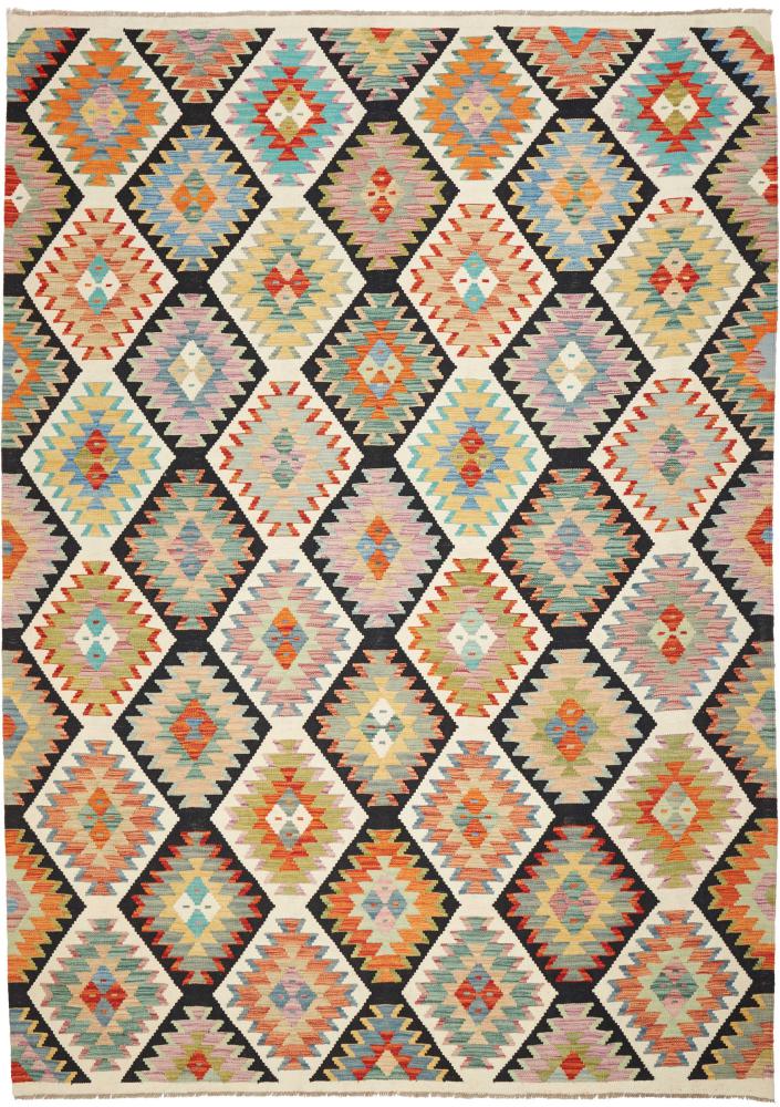 Tapete afegão Kilim Afegão 302x212 302x212, Tapete persa Tecido à mão