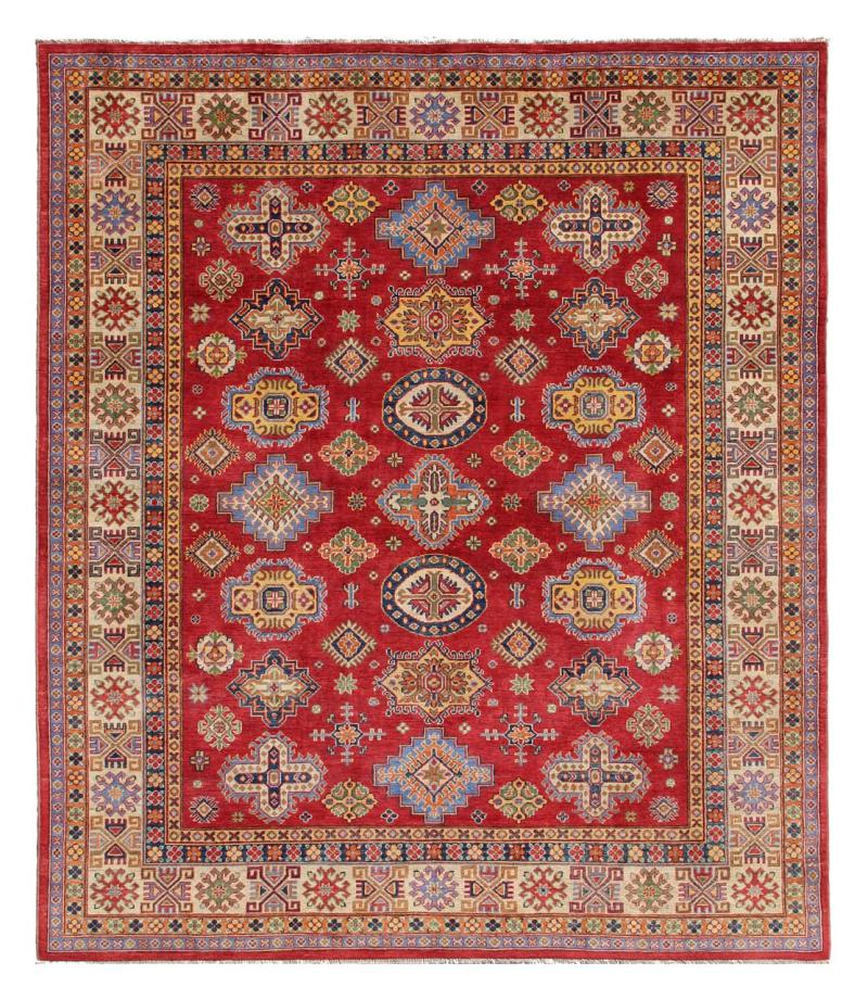 Pakistanilainen matto Kazak Edition 294x240 294x240, Persialainen matto Solmittu käsin