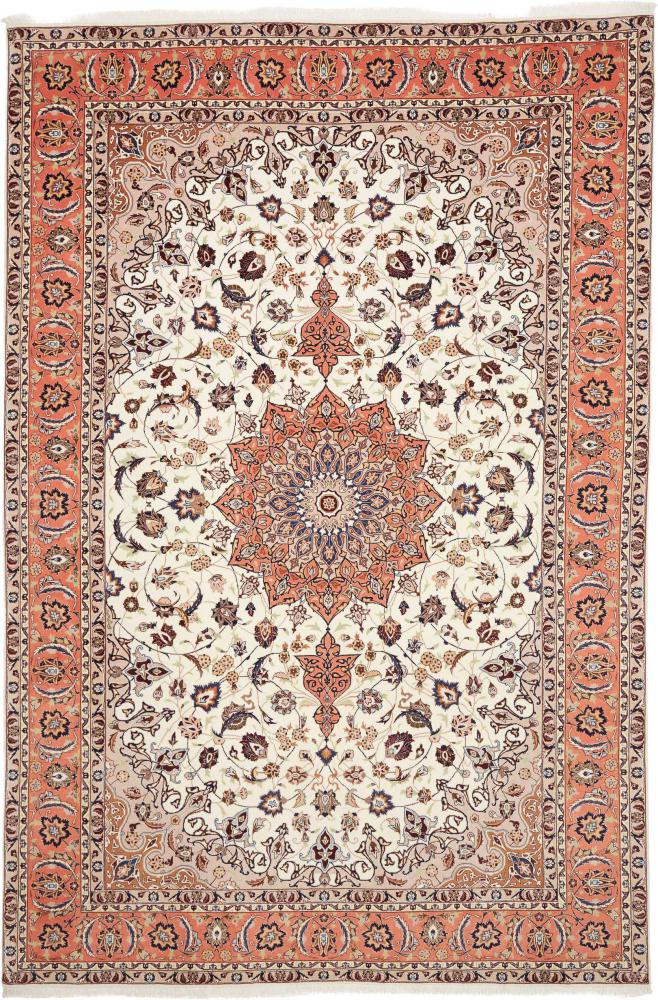 Tapis persan Tabriz 60Raj 306x201 306x201, Tapis persan Noué à la main