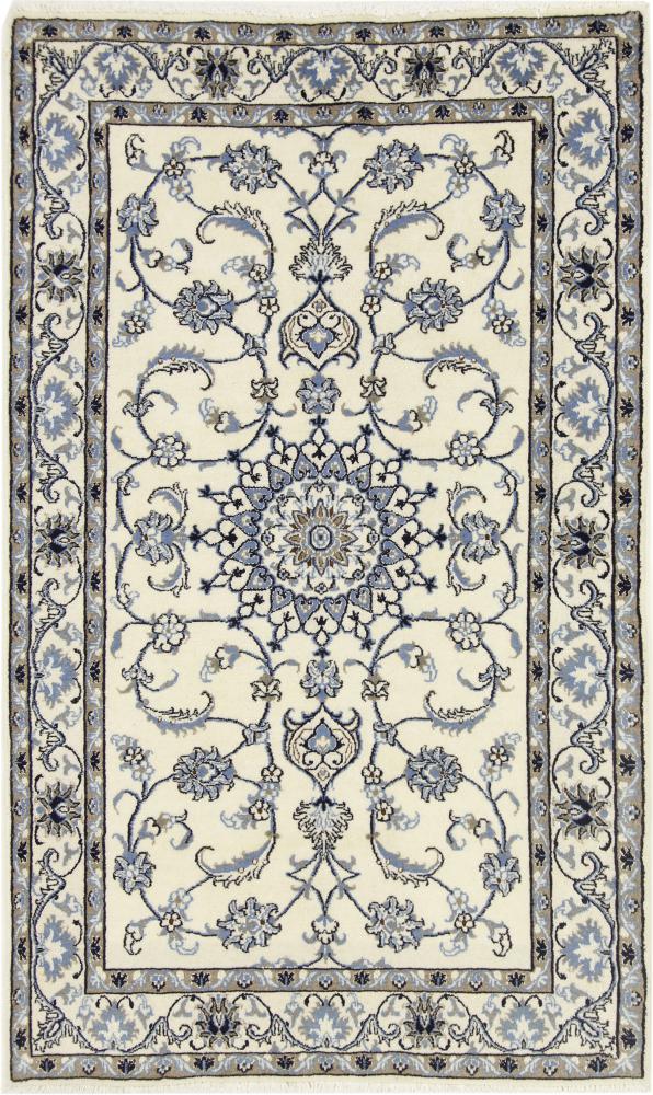 Alfombra persa Nain 202x120 202x120, Alfombra persa Anudado a mano