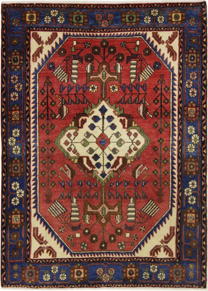  ペルシャ絨毯 ナハバンド 187x139 187x139,  ペルシャ絨毯 手織り