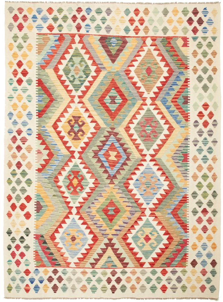 Afghan rug Kilim  Afghan 236x175 236x175, Persian Rug Woven by hand