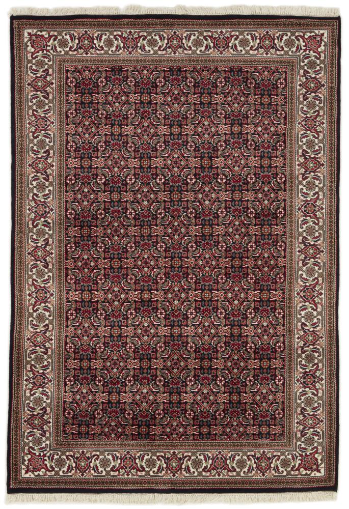 Ινδικό χαλί Indo Bidjar 203x142 203x142, Περσικό χαλί Οι κόμποι έγιναν με το χέρι