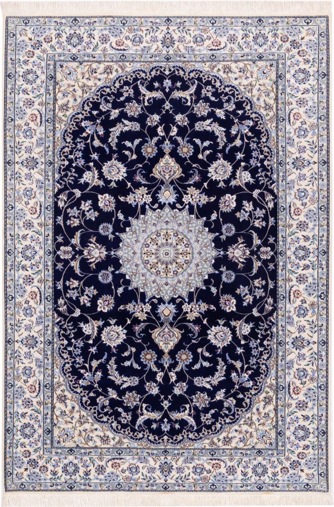 Persian Rug Nain 9La 196x134 196x134, Persian Rug Knotted by hand