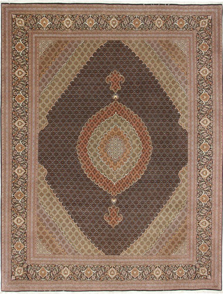 Tapete persa Tabriz 50Raj 395x303 395x303, Tapete persa Atado à mão