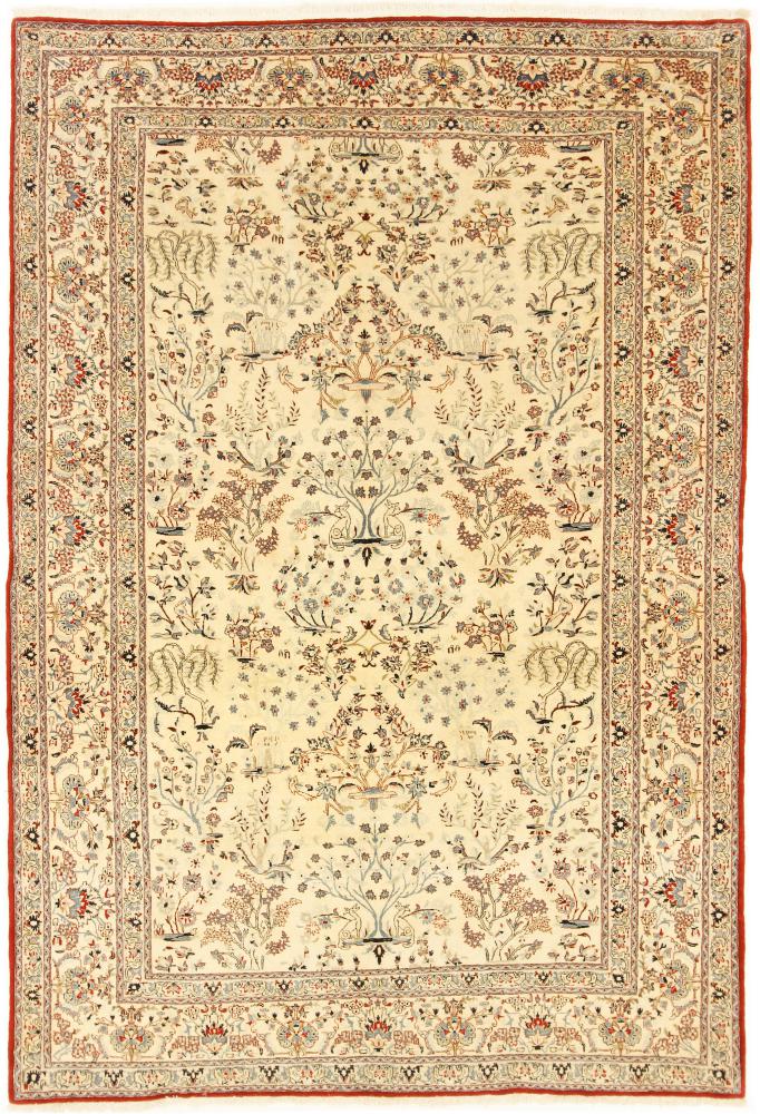 Persian Rug Nain Antique 211x145 211x145, Persian Rug Knotted by hand