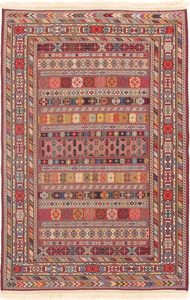 Tapete persa Kilim Soozani 156x103 156x103, Tapete persa Tecido à mão