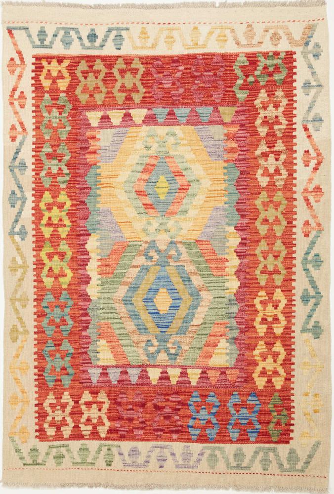 Tapis afghan Kilim  Afghan 148x101 148x101, Tapis persan Tissé à la main