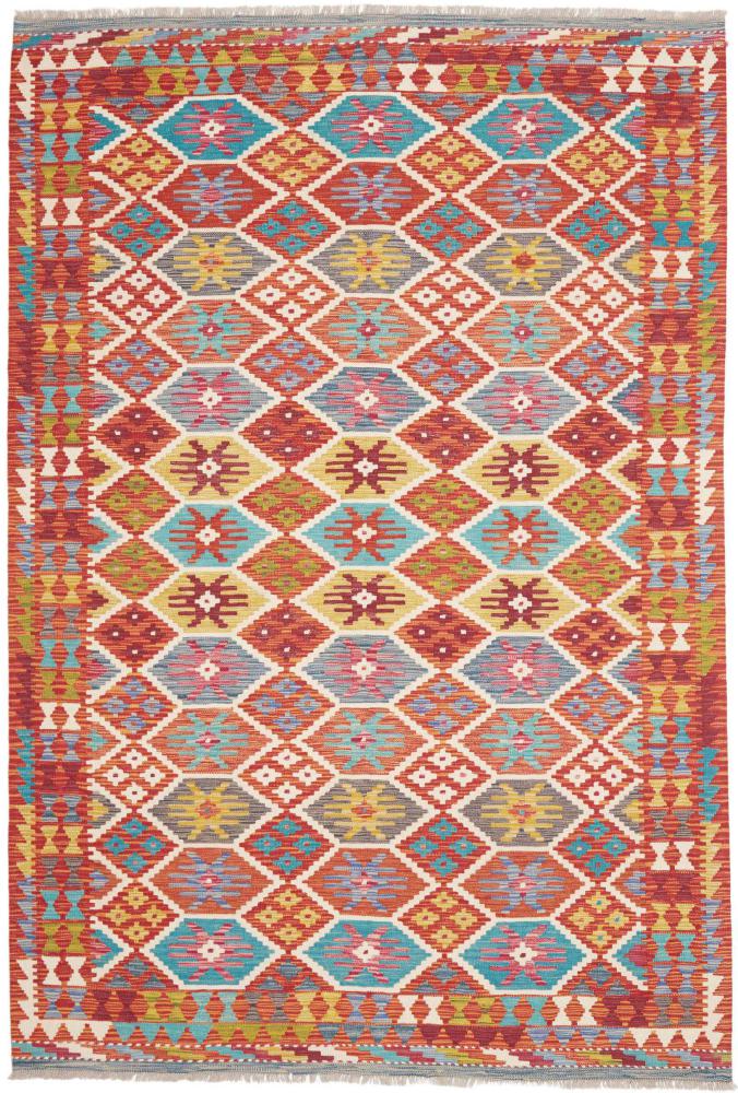 Alfombra afgana Kilim Afghan 254x172 254x172, Alfombra persa Tejido a mano