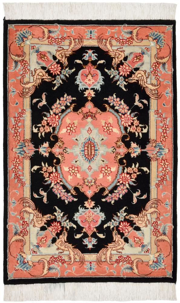 Tapete persa Tabriz 50Raj 91x60 91x60, Tapete persa Atado à mão