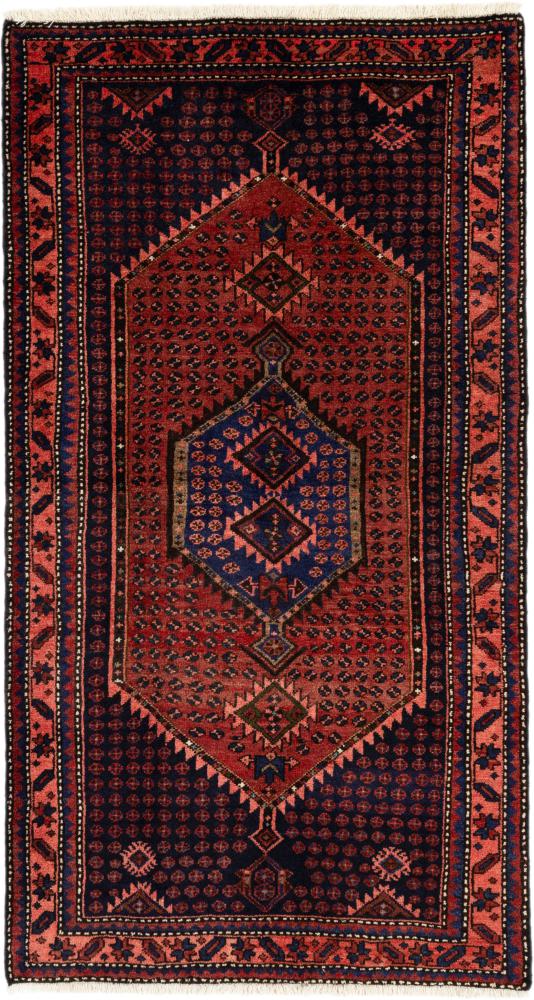 Persian Rug Hamadan 209x109 209x109, Persian Rug Knotted by hand