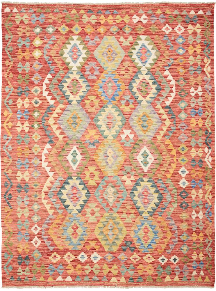 Tappeto Afgano Kilim  Afghan 231x174 231x174, Tappeto persiano Tessuto a mano