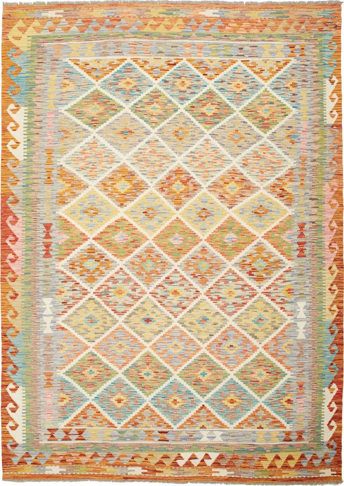 Tappeto Afgano Kilim  Afghan 253x176 253x176, Tappeto persiano Tessuto a mano