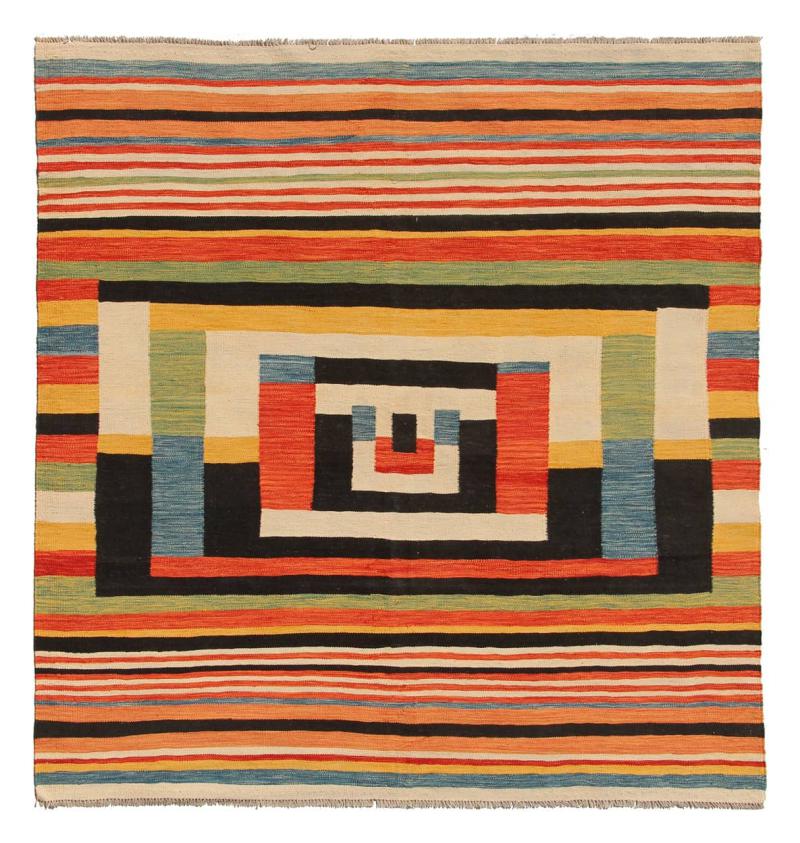 Afghanska mattan Kilim Afghan Edition 192x191 192x191, Persisk matta handvävd 