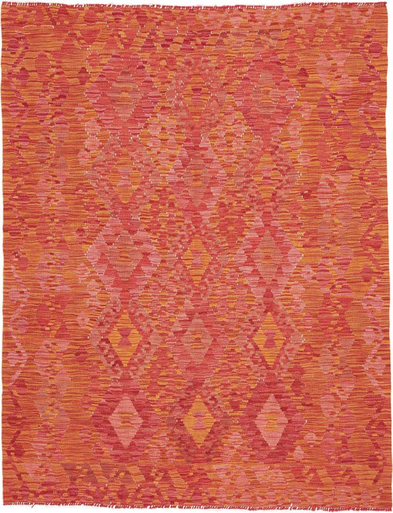 Afghanischer Teppich Kelim Afghan 195x153 195x153, Perserteppich Handgewebt