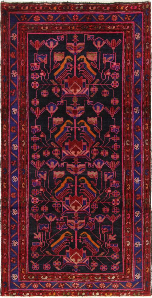  ペルシャ絨毯 ハマダン 209x101 209x101,  ペルシャ絨毯 手織り