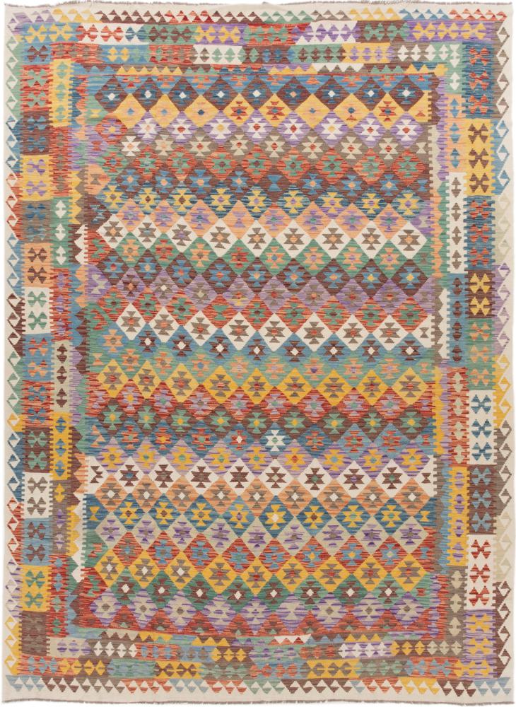 Tapete afegão Kilim Afegão 399x290 399x290, Tapete persa Tecido à mão