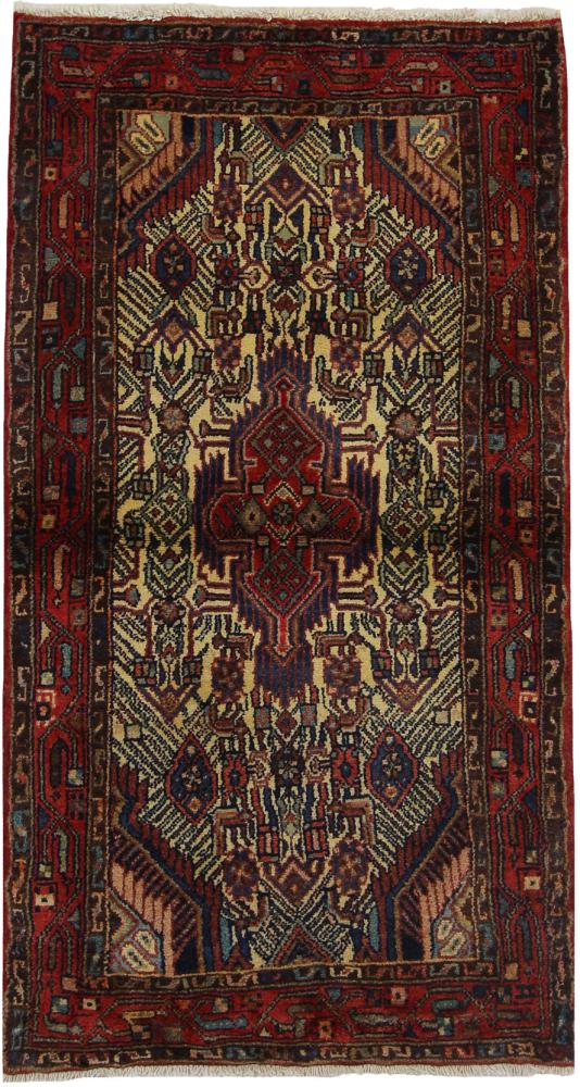 Persian Rug Hamadan 152x83 152x83, Persian Rug Knotted by hand