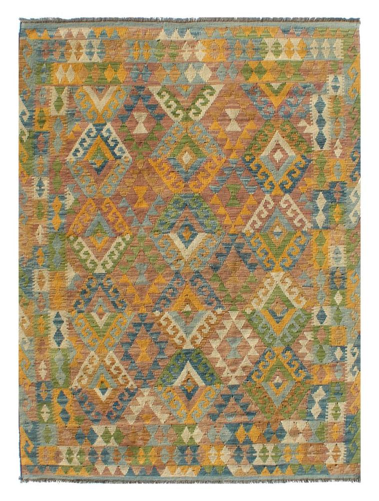 Afghan rug Kilim Afghan 7'9"x5'8" 7'9"x5'8", Persian Rug Woven by hand