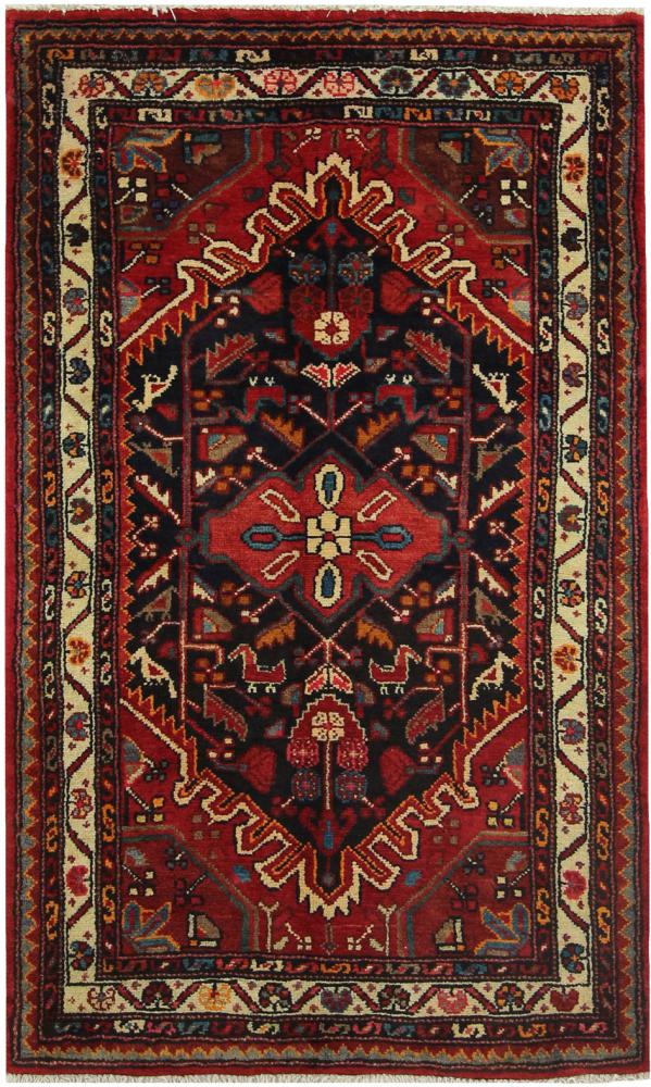 Persisk tæppe Hamadan 145x89 145x89, Persisk tæppe Knyttet i hånden