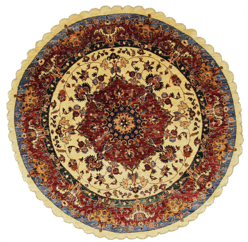 Tapis pakistanais Arijana Klassik 205x203 205x203, Tapis persan Noué à la main