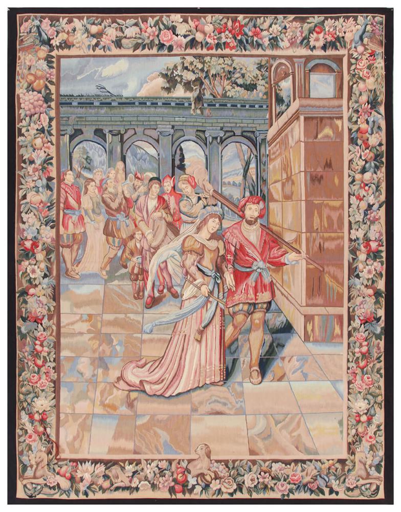 Chinees tapijt Tapisserie 215x165 215x165, Perzisch tapijt Handgeknoopte