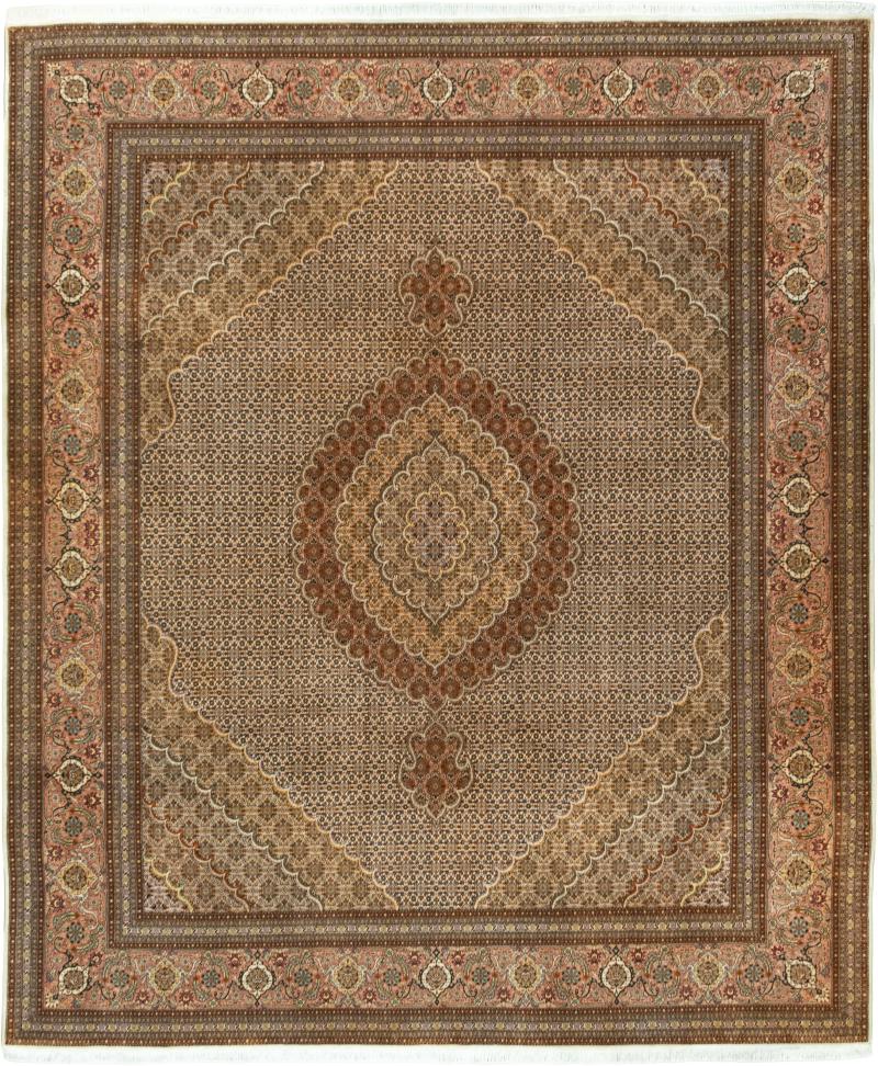 Perserteppich Täbriz 50Raj 291x248 291x248, Perserteppich Handgeknüpft