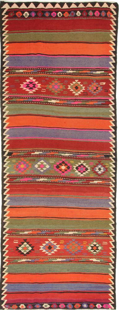 Tapete persa Kilim Fars Azerbaijan Antigo 376x151 376x151, Tapete persa Tecido à mão