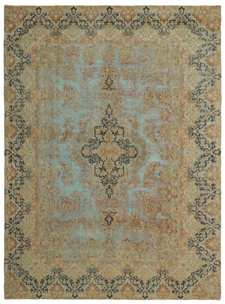 Tappeto persiano Vintage Kirman 378x281 378x281, Tappeto persiano Annodato a mano