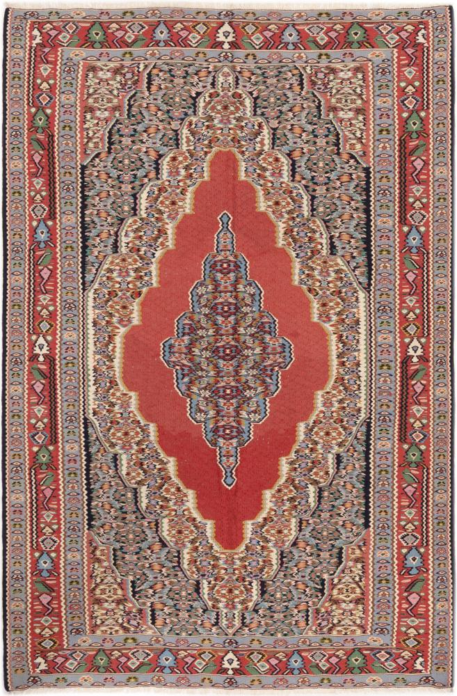 Persian Rug Kilim Senneh 245x157 245x157, Persian Rug Knotted by hand