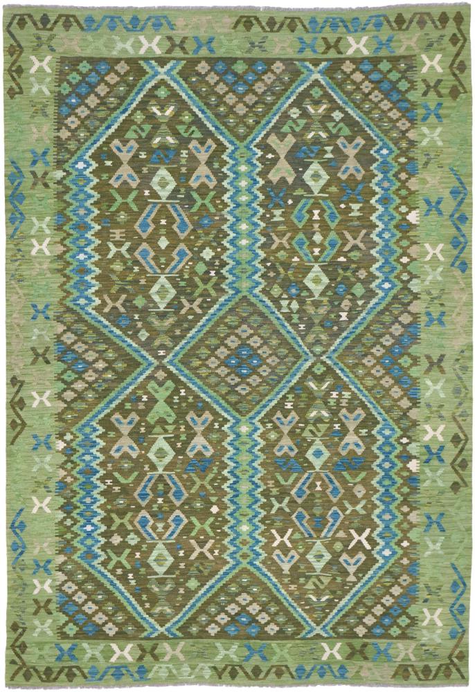 Afghansk tæppe Kelim Afghan 293x209 293x209, Persisk tæppe Håndvævet