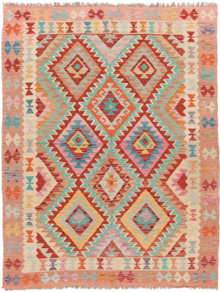 Tapete afegão Kilim Afegão 184x148 184x148, Tapete persa Tecido à mão