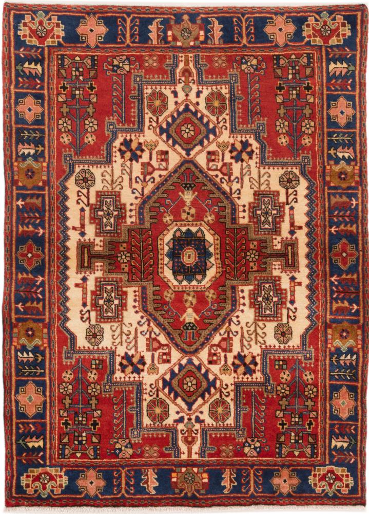 Perzisch tapijt Nahavand 5'1"x3'8" 5'1"x3'8", Perzisch tapijt Handgeknoopte