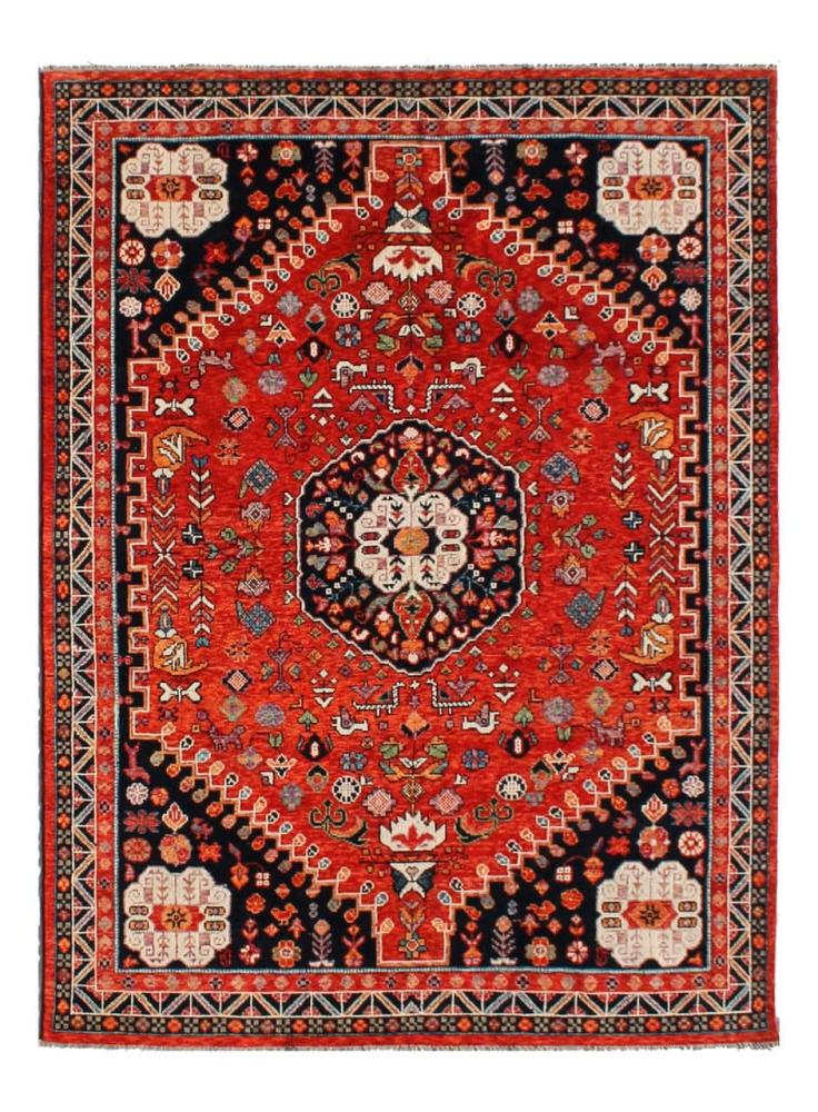 Pakistani rug Kazak Ghashghai 9'10"x6'8" 9'10"x6'8", Persian rug Hand-knotted