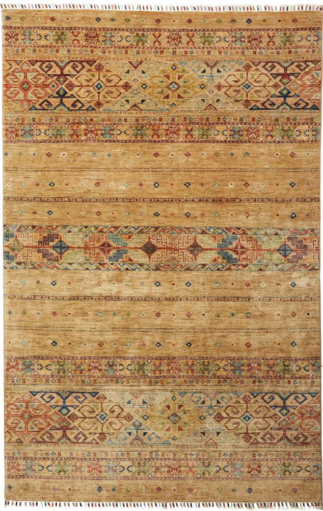 Πακιστανικό χαλί Arijana Klassik 242x158 242x158, Περσικό χαλί Οι κόμποι έγιναν με το χέρι