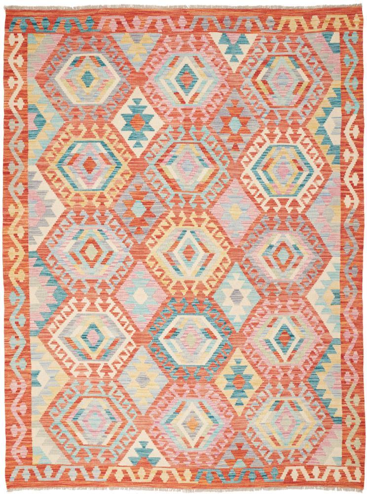 Dywan afgański Kilim Afghan 237x177 237x177, Dywan perski Ręcznie tkane