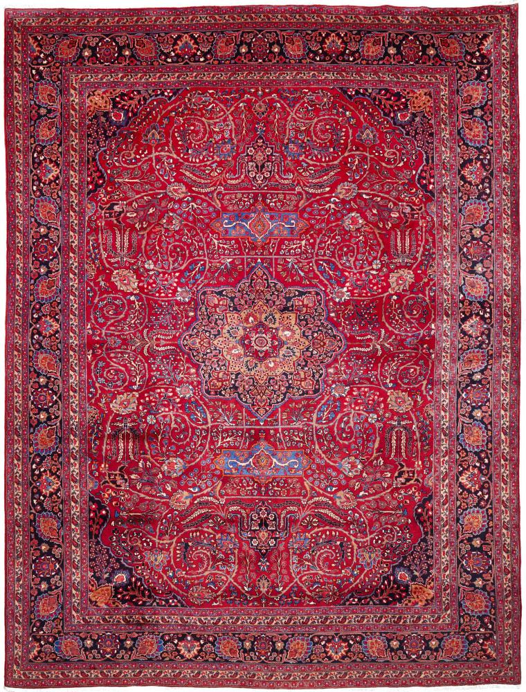 Tapis persan Mashhad 401x304 401x304, Tapis persan Noué à la main