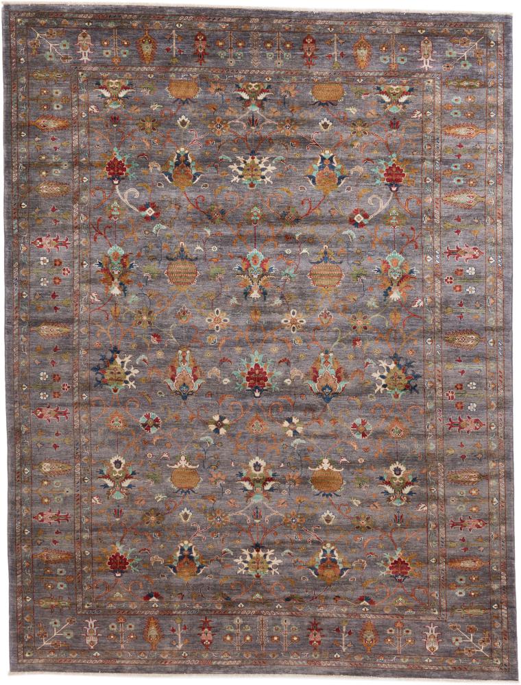 Afganistan-matto Arijana Klassik 336x255 336x255, Persialainen matto Solmittu käsin