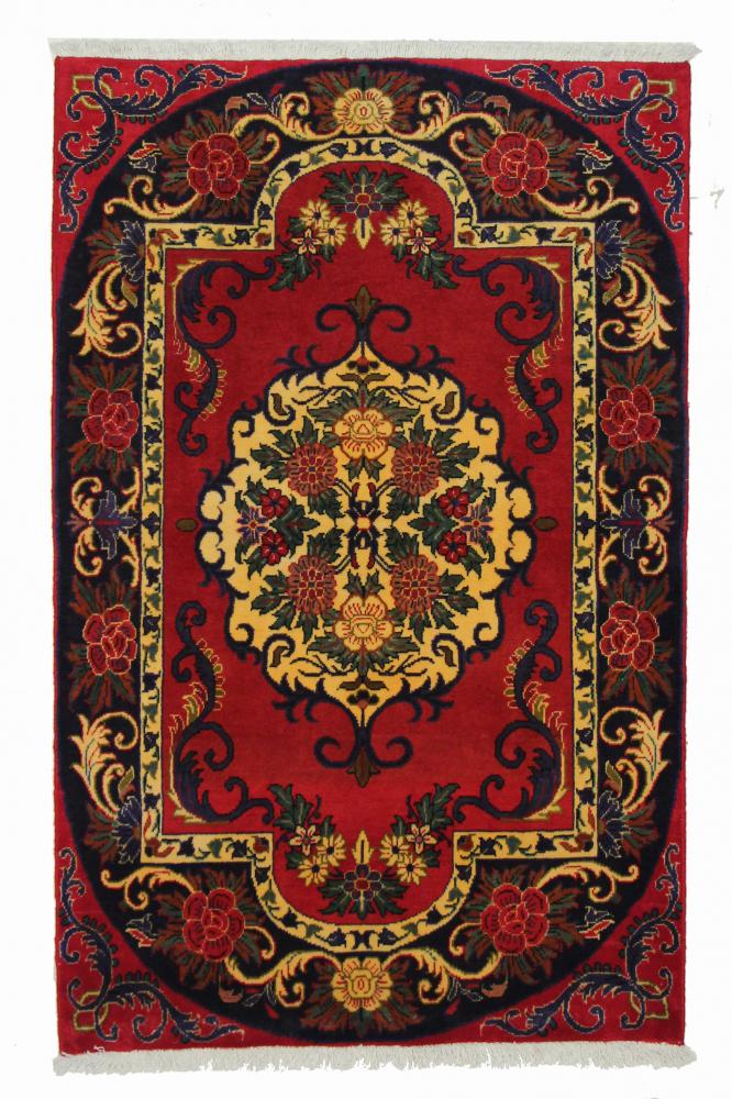 Tapete persa Sarough 160x104 160x104, Tapete persa Atado à mão